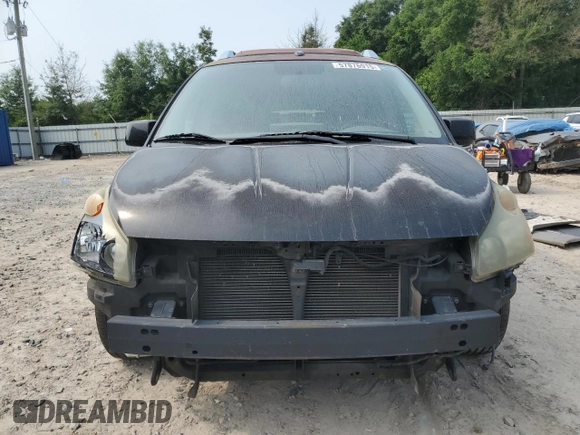 2007 Nissan Quest SL z VIN 5N1BV28U27N124003, wystawiony jako Copart lot #57876915 z przebiegiem 141 409 mil mil oraz Szkoda całkowita • Salvage title. Historia ofert i sprzedaży dostępna na DreamBid. Obrazek 5.