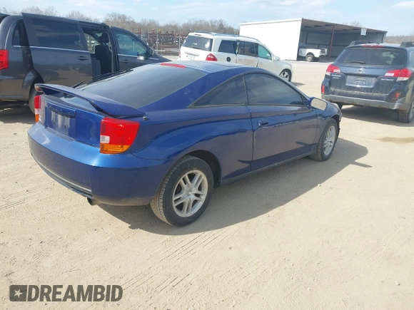 2000 Toyota Celica GT with VIN JTDDR32T0Y0024889, listed as a IAAI auction lot 41695008 with 146,217 mi miles and . Bid and sale history available at DreamBid. Image 4.
