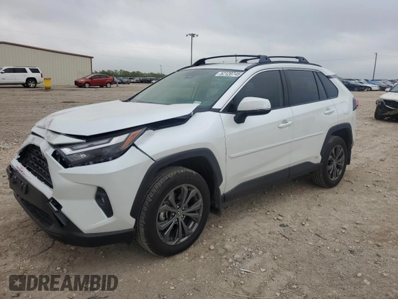 2024 Toyota RAV4 Hybrid XLE Premium with VIN JTMB6RFV6RJ054408, listed as a Copart auction lot 52120745 with 2,961 mi miles and Salvage Title. Bid and sale history available at DreamBid. Image 1.