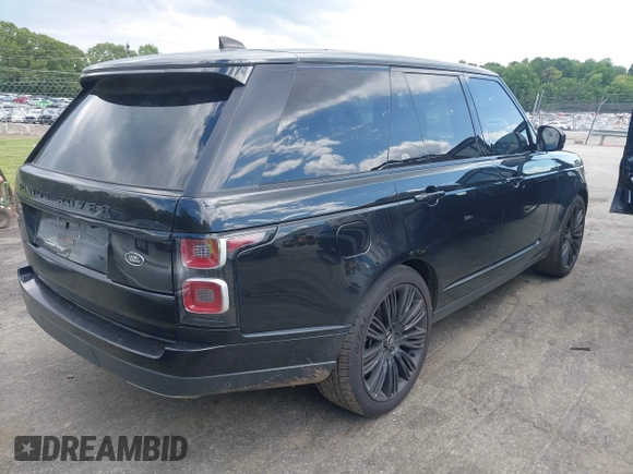 2019 Land Rover Range Rover HSE z VIN SALGS2SVXKA516370, wystawiony jako IAAI lot #42186935 z przebiegiem 76 562 mil mil oraz . Historia ofert i sprzedaży dostępna na DreamBid. Obrazek 4.