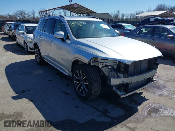 2016 Volvo XC90 T6 Momentum with VIN YV4A22PK7G1047805, listed as a IAAI auction lot 41810408 with 82,954 mi miles. Bid and sale history available at carsss.com. Image 1.