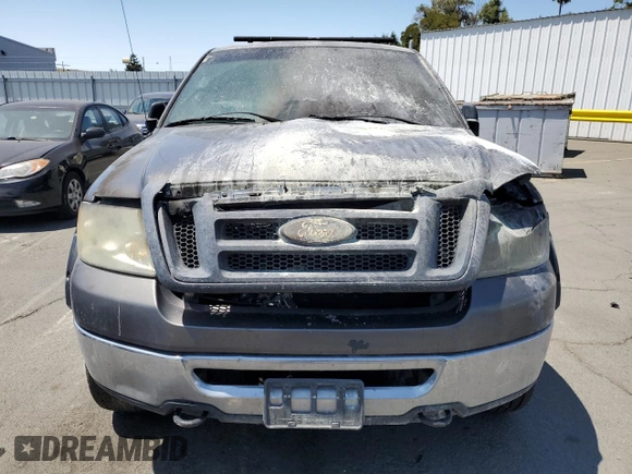 2007 Ford F-150 XLT с VIN 1FTPW14577KC65652, выставлен на аукционе Copart как лот 62427335 с пробегом Не указан миль и Списание • Salvage title. История ставок и продаж доступна на DreamBid. Изображение 5.