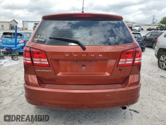 2014 Dodge Journey American Value Pkg with VIN 3C4PDCAB1ET150553, listed as a Copart auction lot 51805695 with 279,554 mi miles and Clean Title. Bid and sale history available at carsss.com. Image 6.