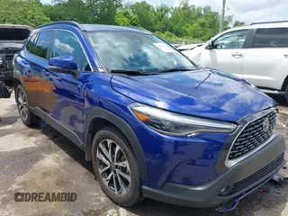 2023 Toyota Corolla Cross XLE with VIN 7MUEAAAG7PV065106, listed as a IAAI auction lot 42168195 with 6,519 mi miles and . Bid and sale history available at DreamBid. Image 12.