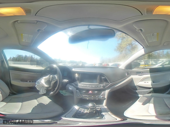 2018 Hyundai Elantra Value Edition with VIN KMHD84LF6JU589398, listed as a Copart auction lot 48699335 with 120,418 mi miles and Salvage Title. Bid and sale history available at carsss.com. Image 12.