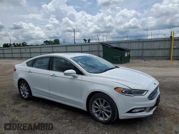 2017 Ford Fusion SE with VIN 3FA6P0HD9HR190220, listed as a Copart auction lot 60995515 with 72,288 mi miles and Salvage title. Bid and sale history available at DreamBid. Image 4.