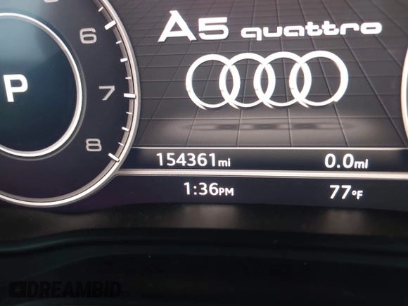 2018 Audi A5 Sportback Prestige z VIN WAUCNCF59JA080233, wystawiony jako IAAI lot #41717290 z przebiegiem 154 361 mil mil oraz . Historia ofert i sprzedaży dostępna na DreamBid. Obrazek 15.