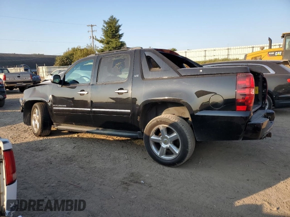 2012 Chevrolet Avalanche LTZ with VIN 3GNTKGE76CG216156, listed as a Copart auction lot 73497544 with 218,050 mi miles and Clean Title. Bid and sale history available at carsss.com. Image 2.
