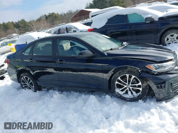 2024 Volkswagen Jetta Sport with VIN 3VWBM7BU4RM036559, listed as a IAAI auction lot 41513841 with 19,628 mi miles and . Bid and sale history available at DreamBid. Image 14.