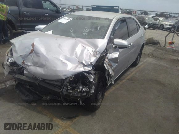 2015 Toyota Corolla L with VIN 5YFBURHE0FP281457, listed as a IAAI auction lot 39664934 with Not Provided miles and . Bid and sale history available at DreamBid. Image 2.