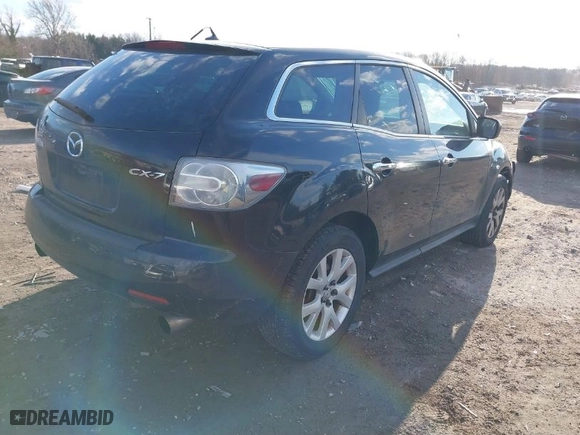 2008 Mazda CX-7 Sport with VIN JM3ER293180206127, listed as a IAAI auction lot 41445162 with 158,018 mi miles. Bid and sale history available at carsss.com. Image 4.