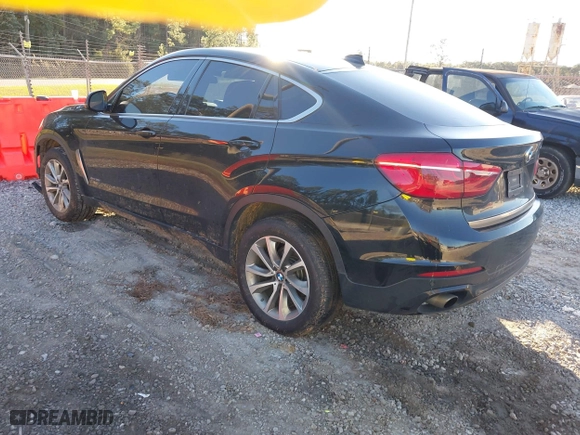 2017 BMW X6 xDrive35i with VIN 5UXKU2C39H0X47878, listed as a IAAI auction lot 41149991 with 164,275 mi miles. Bid and sale history available at carsss.com. Image 3.