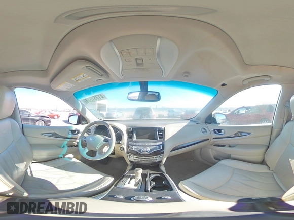 2013 Infiniti JX35 with VIN 5N1AL0MM4DC320804, listed as a Copart auction lot 41757285 with 140,551 mi miles and Salvage Title. Bid and sale history available at carsss.com. Image 14.