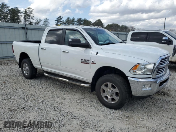 2018 Ram 2500 Big Horn with VIN 3C6UR5DL6JG296591, listed as a Copart auction lot 47587385 with 98,397 mi miles and Salvage Title. Bid and sale history available at carsss.com. Image 4.