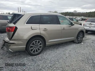 2017 Audi Q7 Premium Plus with VIN WA1LAAF72HD050062, listed as a Copart auction lot 50150045 with 117,846 mi miles and Salvage Title. Bid and sale history available at DreamBid. Image 3.