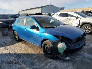 2012 Mazda 3 GX with VIN JM1BL1KF7C1521366, listed as a Copart auction lot 88390295 with 127,859 mi miles and Salvage Title. Bid and sale history available at carsss.com. Image 4.