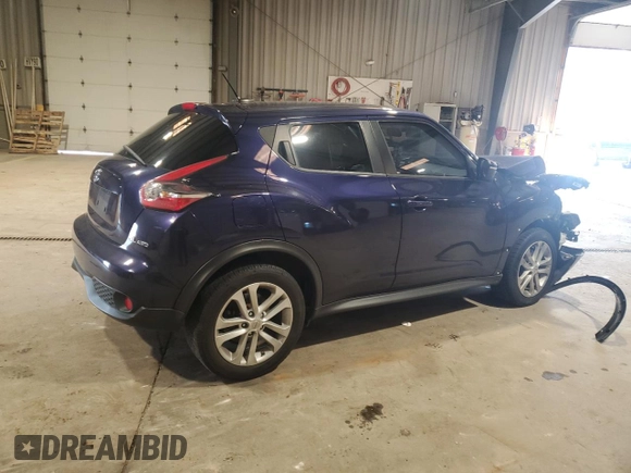2015 Nissan Juke SL z VIN JN8AF5MV2FT557168, wystawiony jako Copart lot #51459375 z przebiegiem 135 330 mil mil oraz Szkoda całkowita • Salvage title. Historia ofert i sprzedaży dostępna na DreamBid. Obrazek 3.