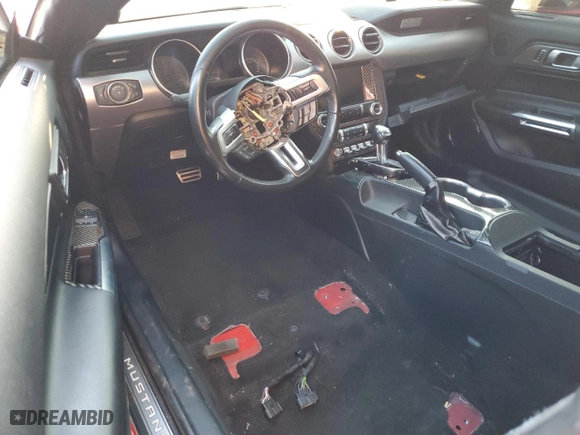 2018 Ford Mustang GT with VIN 1FA6P8CF1J5143683, listed as a Copart auction lot 48435525 with 90,809 mi miles and Salvage Title. Bid and sale history available at carsss.com. Image 8.