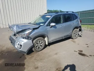 2019 Subaru Forester Premium with VIN JF2SKAEC9KH514043, listed as a Copart auction lot 62023195 with 100,293 mi miles and Salvage title. Bid and sale history available at DreamBid. Image 1.