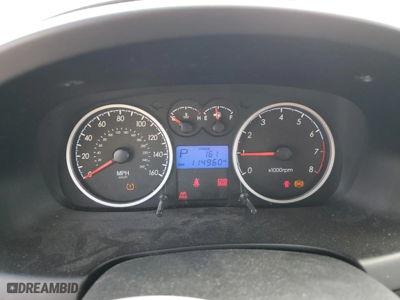 2008 Hyundai Tiburon GT with VIN KMHHN66F18U272205, listed as a Copart auction lot 71458634 with 114,960 mi miles and Salvage Title. Bid and sale history available at carsss.com. Image 9.
