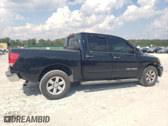 2013 Nissan Titan SL with VIN 1N6BA0EDXDN302256, listed as a Copart auction lot 72948244 with 187,853 mi miles and Salvage Title. Bid and sale history available at carsss.com. Image 3.