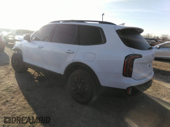 2024 Kia Telluride SX Prestige with VIN 5XYP5DGC8RG505640, listed as a IAAI auction lot 41781775 with 14,232 mi miles and . Bid and sale history available at DreamBid. Image 3.