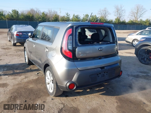 2014 Kia Soul + with VIN KNDJP3A57E7051277, listed as a IAAI auction lot 41985858 with 143,722 mi miles and . Bid and sale history available at DreamBid. Image 3.