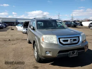 2011 Honda Pilot EX-L with VIN 5FNYF4H68BB047220, listed as a Copart auction lot 46145705 with 181,283 mi miles and Salvage Title. Bid and sale history available at carsss.com. Image 12.