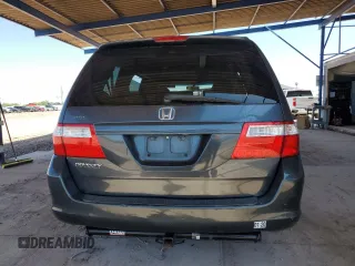 2006 Honda Odyssey EX with VIN 5FNRL384X6B461661, listed as a Copart auction lot 61051915 with 190,578 mi miles and Salvage title. Bid and sale history available at DreamBid. Image 6.