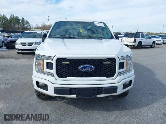 2019 Ford F-150 XL with VIN 1FTEW1E51KFC52807, listed as a IAAI auction lot 41383212 with 124,244 mi miles and . Bid and sale history available at DreamBid. Image 12.