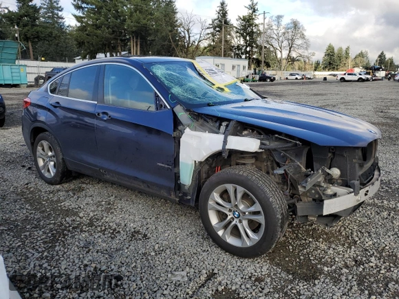 2015 BMW X4 xDrive28i with VIN 5UXXW3C52F0M87375, listed as a Copart auction lot 41140544 with 123,818 mi miles. Bid and sale history available at carsss.com. Image 4.
