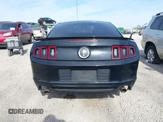 2013 Ford Mustang V6 with VIN 1ZVBP8AM7D5203672, listed as a IAAI auction lot 42104121 with 215,815 mi miles. Bid and sale history available at carsss.com. Image 17.