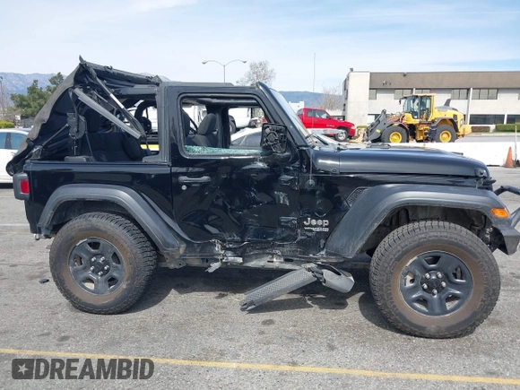 2021 Jeep Wrangler 80th Anniversary with VIN 1C4GJXAN0MW536349, listed as a IAAI auction lot 41672765 with 75,924 mi miles and . Bid and sale history available at DreamBid. Image 6.