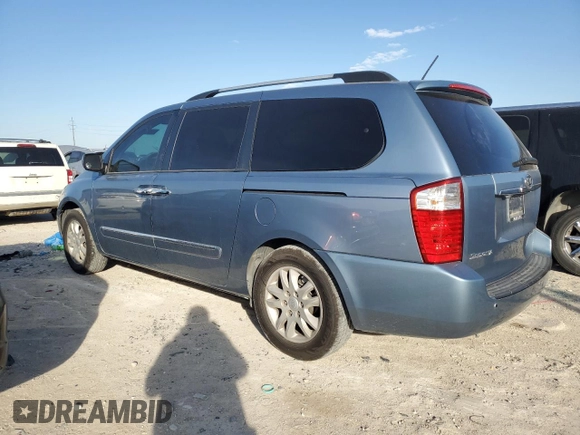 2010 Kia Sedona EX with VIN KNDMH4C3XA6343775, listed as a Copart auction lot 42478405 with 183,874 mi miles and Clean Title. Bid and sale history available at carsss.com. Image 2.
