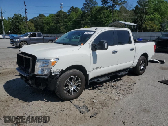 2021 Nissan Titan SV с VIN 1N6AA1EDXMN527522, выставлен на аукционе Copart как лот 52826715 с пробегом 79 450 миль миль и Списание • Salvage title. История ставок и продаж доступна на DreamBid. Изображение 1.