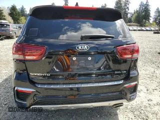2019 Kia Sorento SX V6 with VIN 5XYPKDA51KG522319, listed as a Copart auction lot 53729355 with 61,364 mi miles and Salvage Title. Bid and sale history available at carsss.com. Image 6.