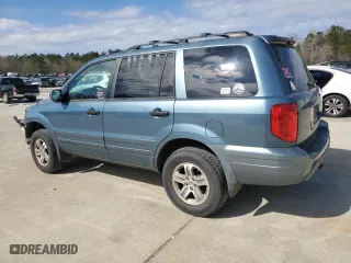 2005 Honda Pilot EX-L with RES with VIN 2HKYF18685H515886, listed as a Copart auction lot 49226655 with 244,135 mi miles and Salvage Title. Bid and sale history available at carsss.com. Image 2.