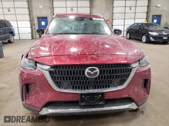 2024 Mazda CX-90 Premium with VIN JM3KKDHA4R1112533, listed as a Copart auction lot 45791775 with 14,051 mi miles and Salvage title. Bid and sale history available at DreamBid. Image 5.