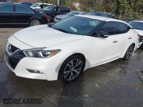2017 Nissan Maxima SL with VIN 1N4AA6AP8HC431881, listed as a IAAI auction lot 41362863 with 113,536 mi miles and . Bid and sale history available at DreamBid. Image 17.