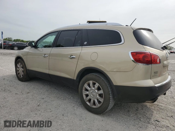 2012 Buick Enclave Leather with VIN 5GAKRCED0CJ178664, listed as a Copart auction lot 54265035 with 238,648 mi miles and Salvage Title. Bid and sale history available at DreamBid. Image 2.
