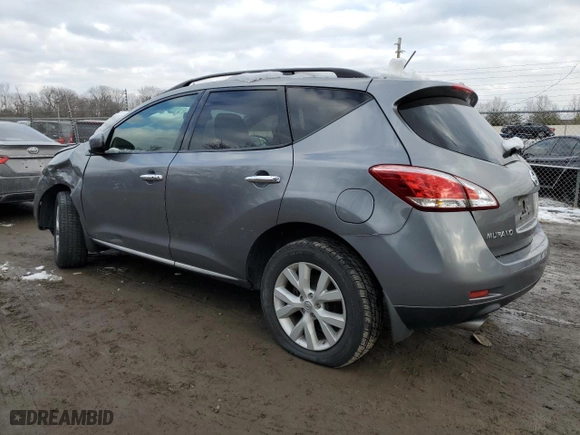 2013 Nissan Murano SL with VIN JN8AZ1MW2DW304310, listed as a Copart auction lot 42087685 with 134,251 mi miles and Salvage Title. Bid and sale history available at carsss.com. Image 2.