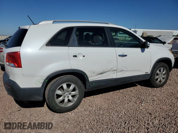 2011 Kia Sorento LX with VIN 5XYKTDA19BG120116, listed as a Copart auction lot 54369425 with 134,791 mi miles and Salvage Title. Bid and sale history available at DreamBid. Image 3.