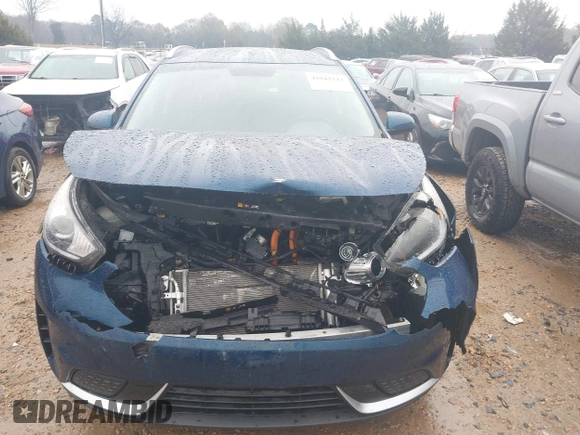 2017 Kia Niro FE with VIN KNDCB3LC8H5048326, listed as a IAAI auction lot 41045713 with 54,304 mi miles. Bid and sale history available at carsss.com. Image 12.