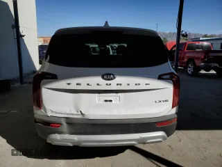 2021 Kia Telluride LX z VIN 5XYP24HC5MG193678, wystawiony jako Copart lot #46151325 z przebiegiem 21 501 mil mil oraz Czysty tytuł • Clean title. Historia ofert i sprzedaży dostępna na DreamBid. Obrazek 6.