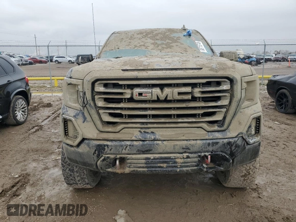 2021 GMC Sierra 1500 AT4 with VIN 3GTP9EED2MG182802, listed as a Copart auction lot 88715745 with 0 mi miles and Salvage Title. Bid and sale history available at carsss.com. Image 5.