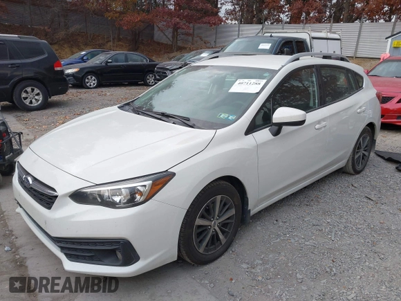 2020 Subaru Impreza Premium z VIN 4S3GTAV65L3706134, wystawiony jako IAAI lot #40711288 z przebiegiem 56 288 mil mil oraz . Historia ofert i sprzedaży dostępna na DreamBid. Obrazek 18.