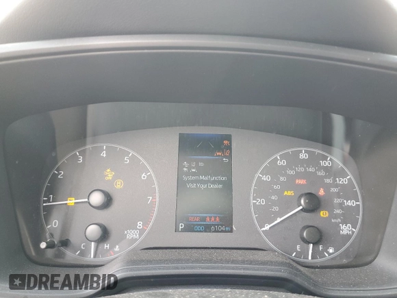 2024 Toyota Corolla LE with VIN 5YFB4MDE9RP212053, listed as a Copart auction lot 54492715 with 6,104 mi miles and Salvage title. Bid and sale history available at DreamBid. Image 9.