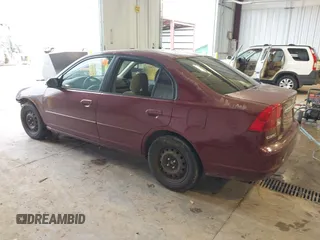 2003 Honda Civic LX with VIN 2HGES16513H609589, listed as a IAAI auction lot 42188876 with Not Provided miles and . Bid and sale history available at carsss.com. Image 3.