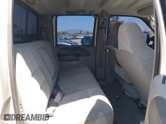 2003 Ford F-250 XL with VIN 1FTNW21P23ED46263, listed as a IAAI auction lot 42473193 with 339,662 mi miles and . Bid and sale history available at DreamBid. Image 8.