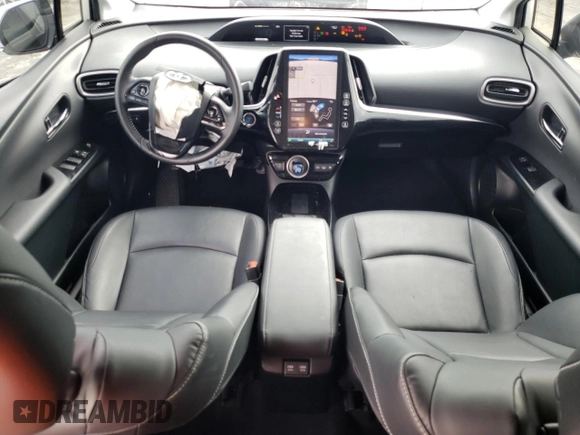 2021 Toyota Prius LE with VIN JTDKAMFP4M3192707, listed as a Copart auction lot 55993185 with 44,909 mi miles and Salvage Title. Bid and sale history available at DreamBid. Image 8.